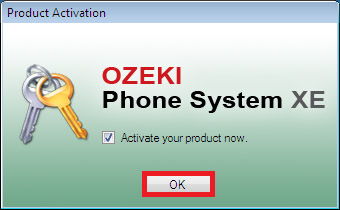 phone system product activation