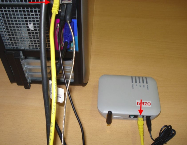 conencting the ozeki voip gsm agteway to pc