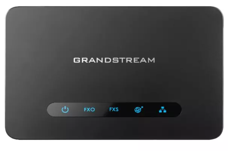 grandstream ata front side