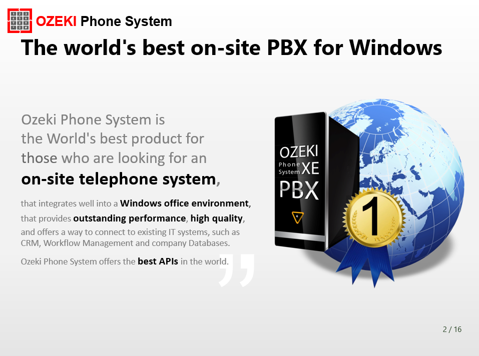 worlds best on site pbx for windows