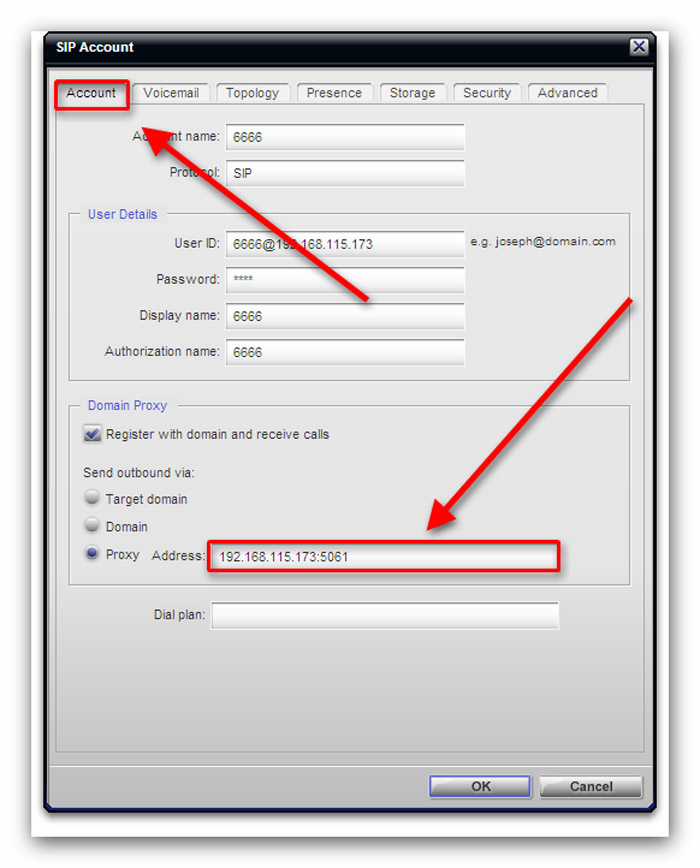 modify proxy address